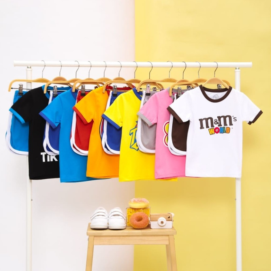 Chupa Chups Top Brands Setelan Baju Anak (MOTIF 1)