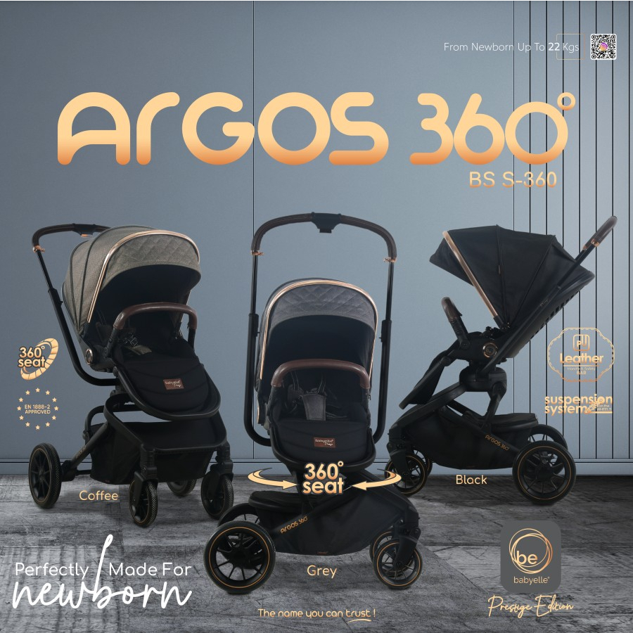 Babyelle Prestige S360 Argos 360 Stroller