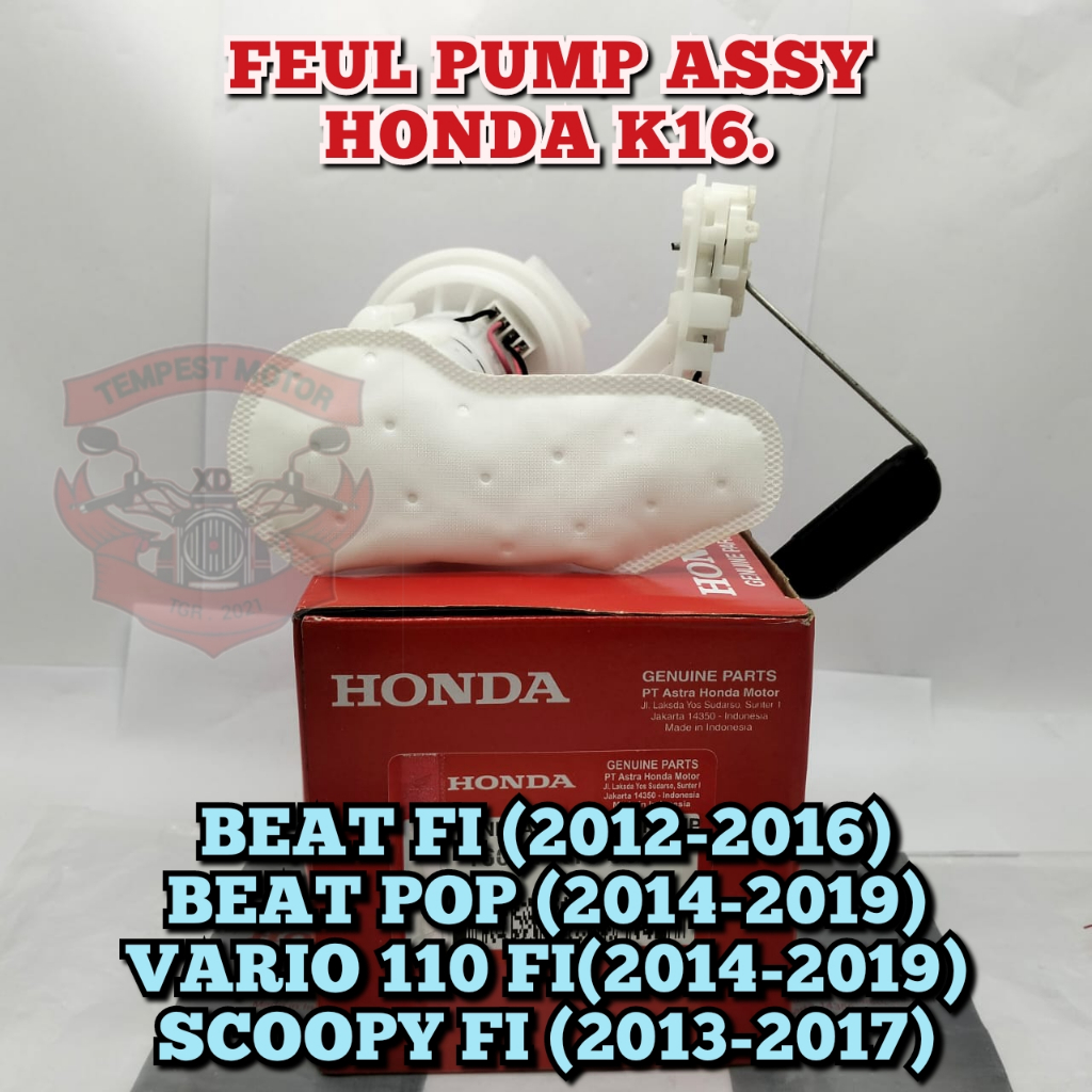 FEUL PUMP ASSY BEAT FI FUEL PUMP HONDA K16 FUEL POMP SCOOPY FI FUL PUMP ORI VARIO 110 110 FI