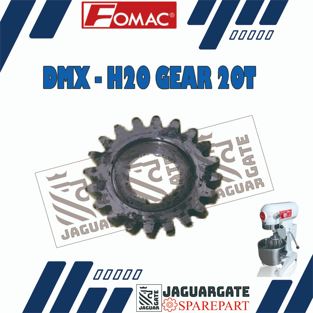 DMX-H20 Sparepart Gear 20T Mixer Fomac