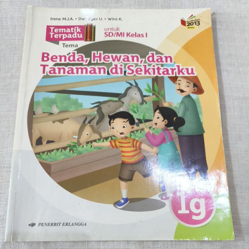 Tematik terpadu 1g erlangga kelas 1sd