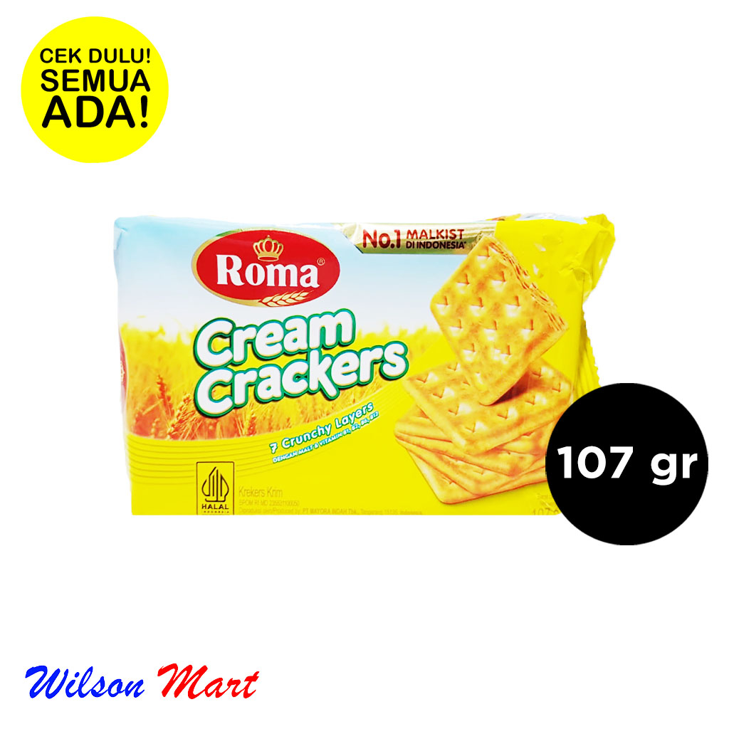 

ROMA CREAM CRACKERS 107 GRAM