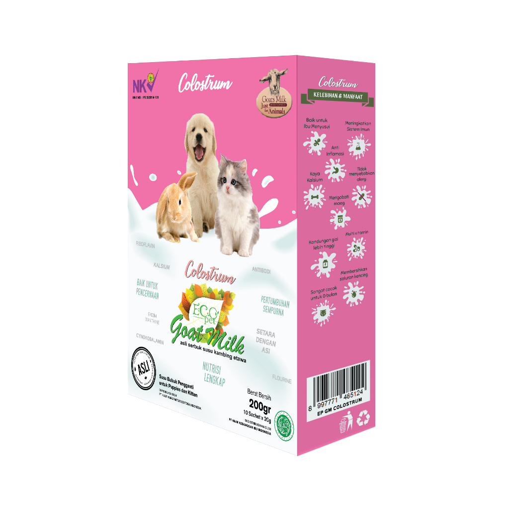 

Susu Kambing Eco Pet Colostrum