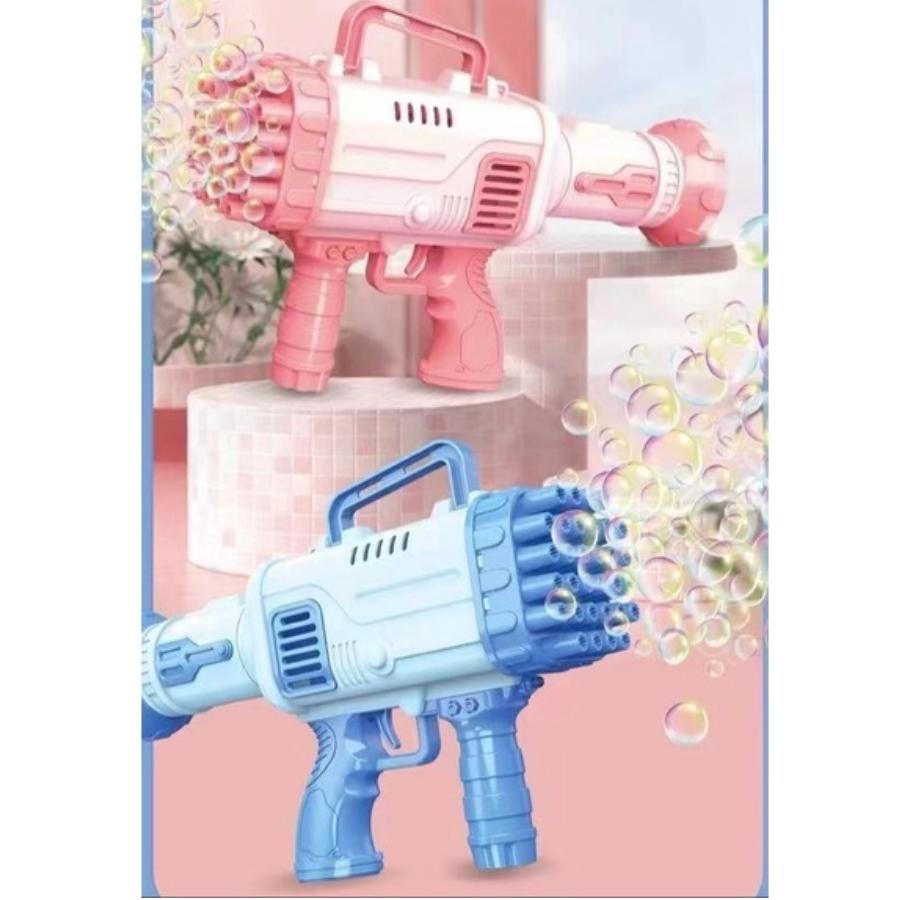 MAINAN ANAK BUBBLE GUN TEMBAKAN MESIN MACHINE DUS BESAR GELEMBUNG SERU