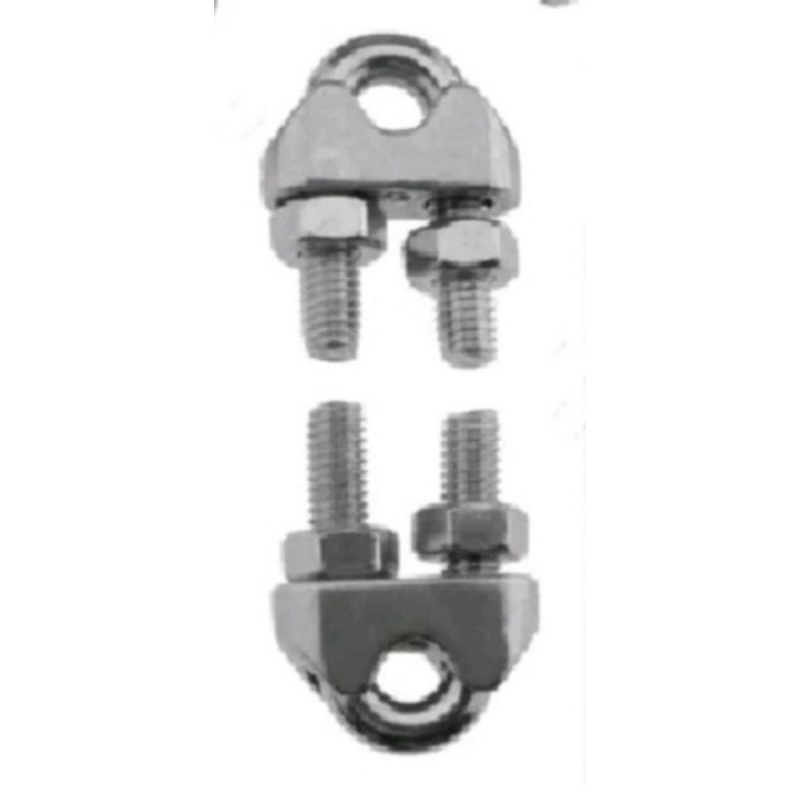 KLEM SELING 10 MM / KLEM SELING WIRE CLIP 10MM / KUKU MACAN 10MM / KLEM NET VOLI