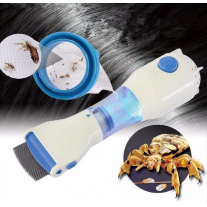 jeremiperilomax❤Sisir Kutu Rambut Elektrik V - Comb Vacum Vacuum Penyedot Kutu/ Sisir Kutu Serit Ram