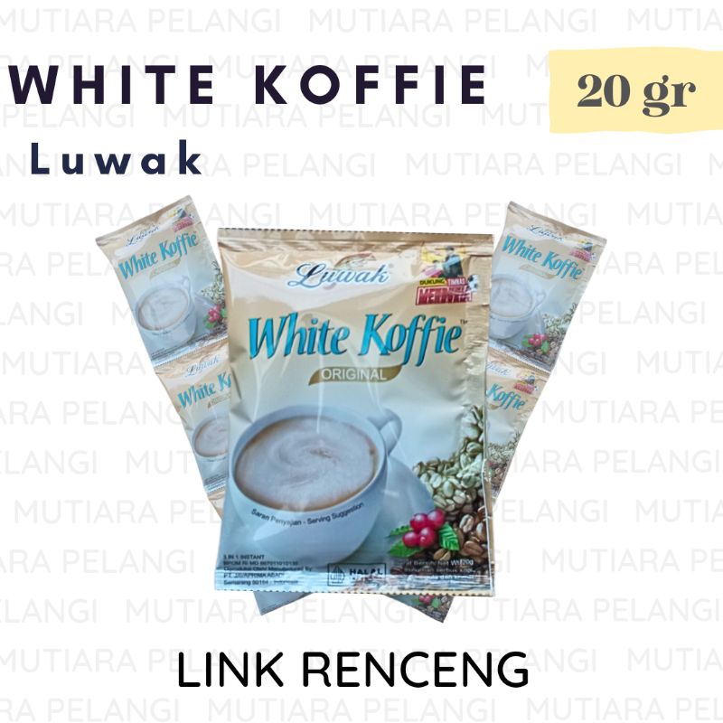 

Luwak white koffie | RENCENG isi 10