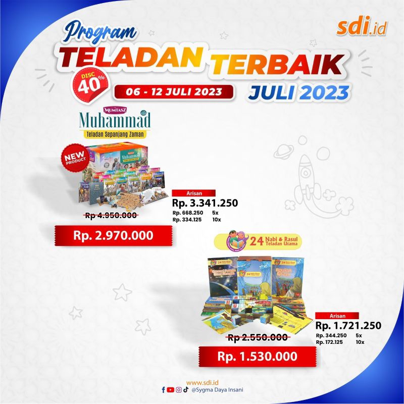 

Buku 24 Nabi&Rasul SDI Sygma original