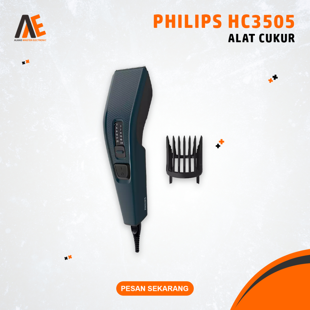 Alat Pencukur Elektrik Philips HC3505 Mesin Cukur Rambut Kumis Jenggot