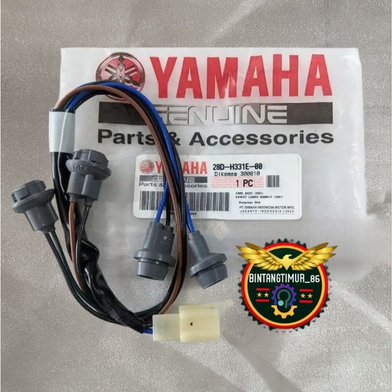 Soket fitting lampu senja sen Mio smail sporty 115 Original ygp 28D-H331E-00