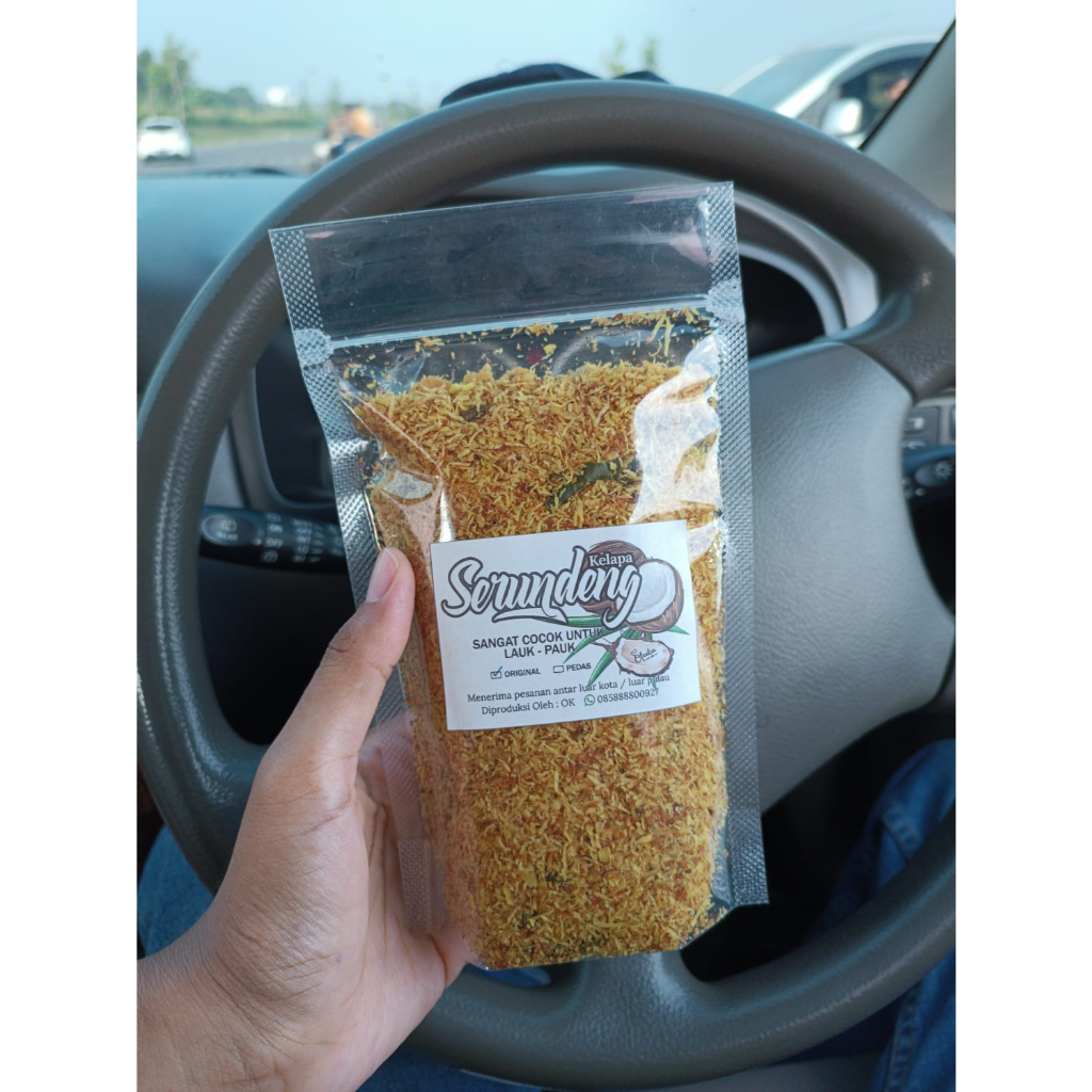 

Korzaln Serundeng Kelapa Gurih Original Pedas Daun Jeruk 100 Gram, Lauk Enak Dan Gurih
