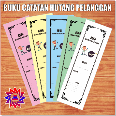 

Buku catatan hutang 80halaman & 100halaman