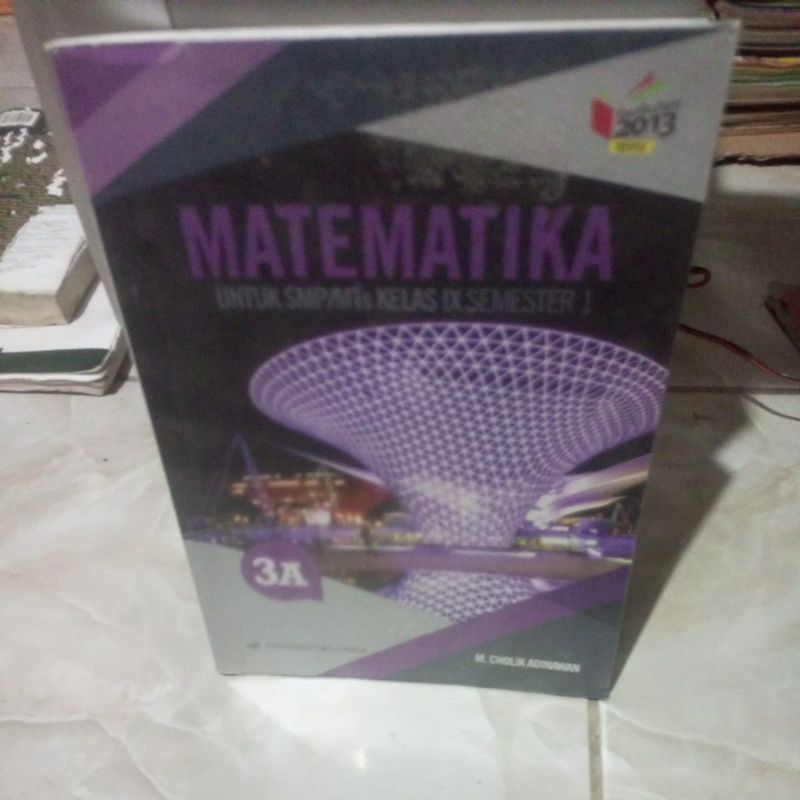 

matematika untuk SMP/Mts kelas 3a