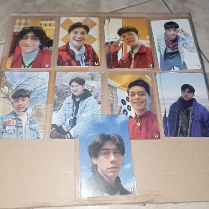 UN1TY - PC Photocard set (un1trip, it's alright, shandy, fenly, fiki, fajri, zweitson)