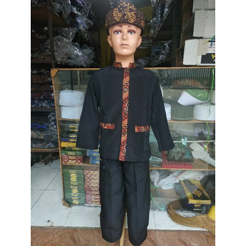 baju pangsi anak tk /baju pangsi anak laki laki /baju pangsi anak sd