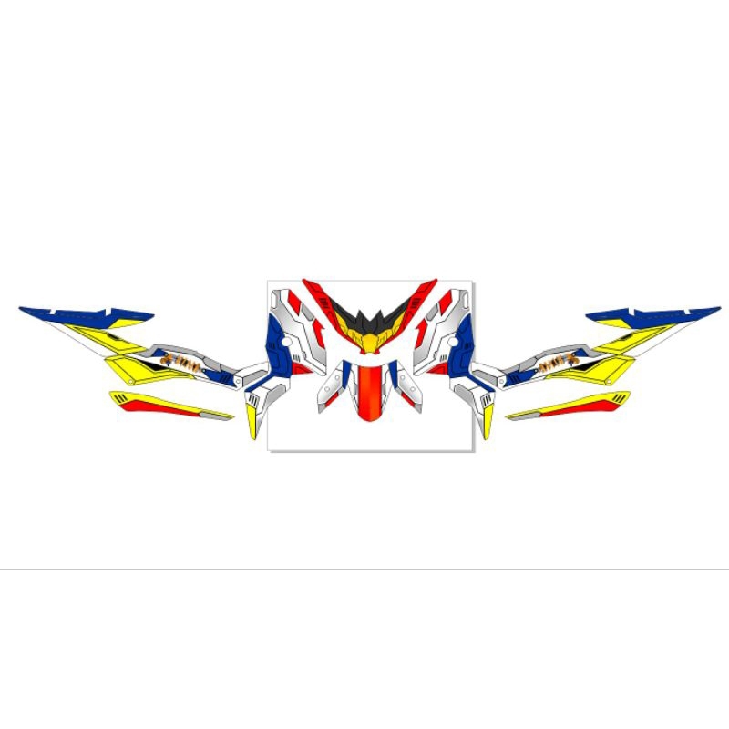 decal xmax gundam custom Free Design
