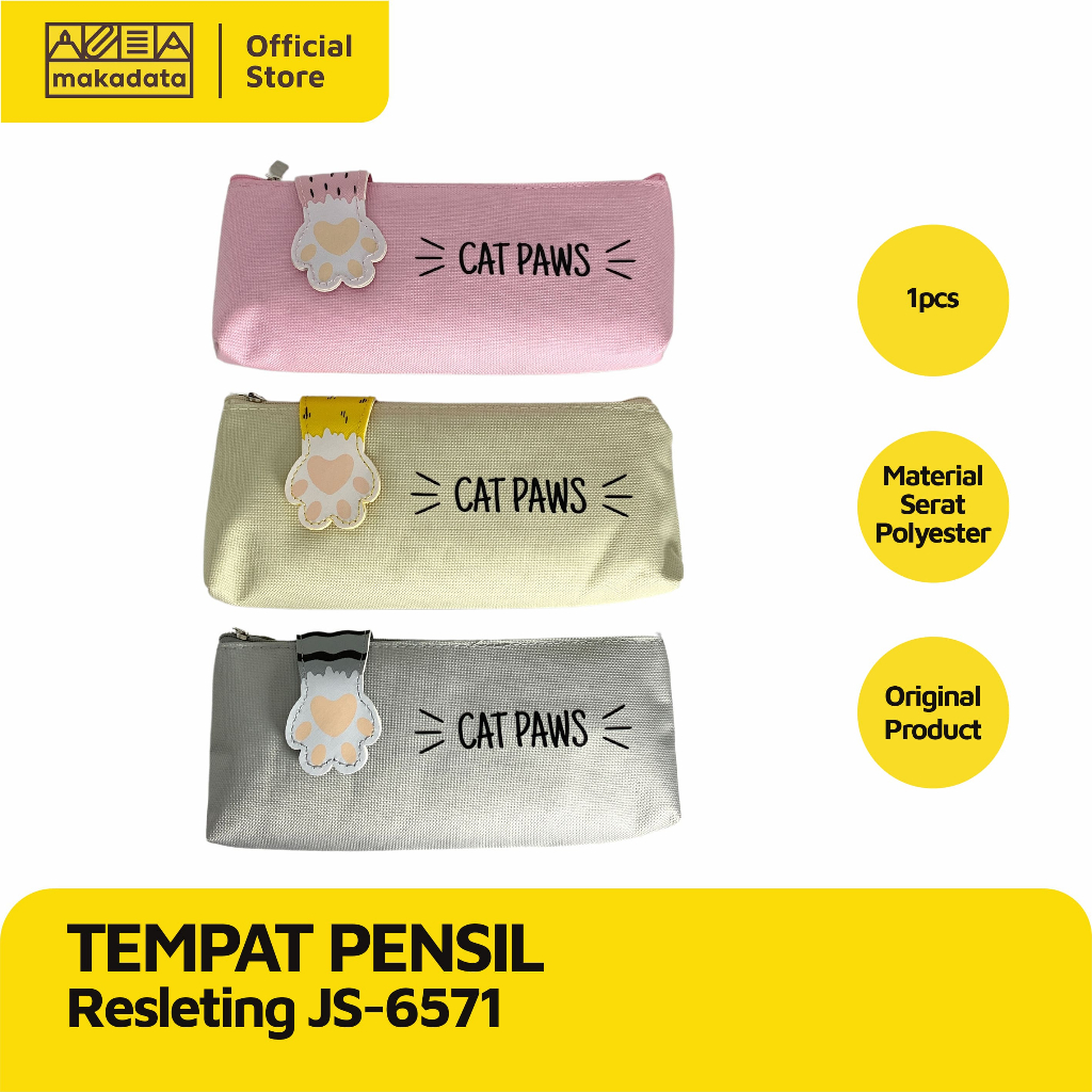 

PENCIL CASE / TEMPAT PENSIL KAIN 6571 (1 PCS) MURAH