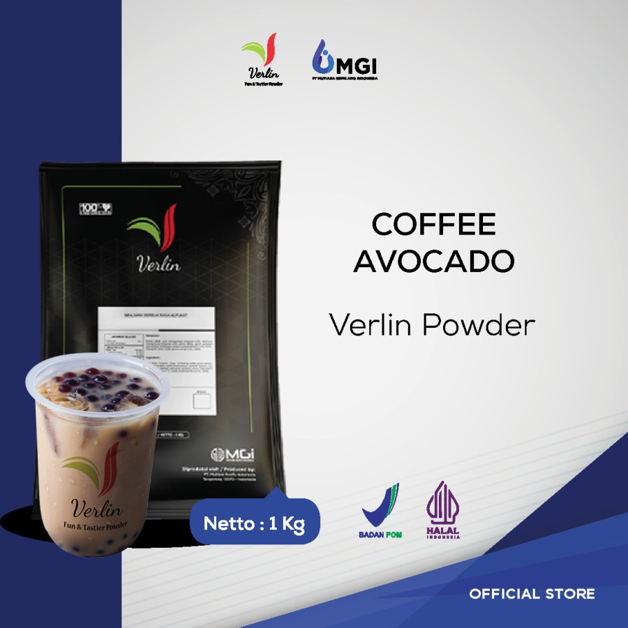 

Bubuk Minuman Verlin drink powder COFFEE AVOCADO 1kg