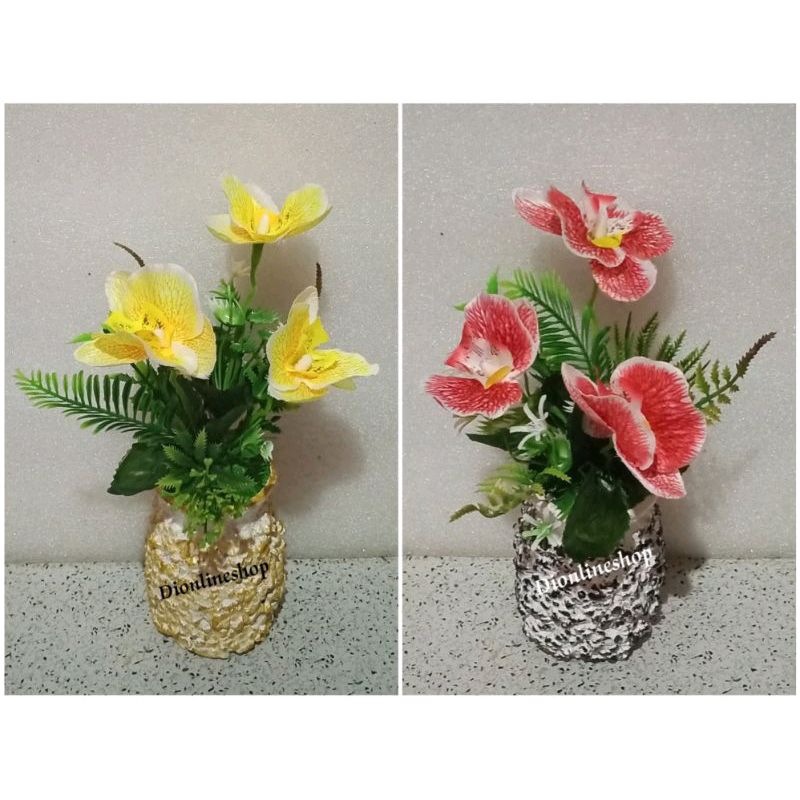 Pot Bunga unik/Pot handuk/Bunga hias plastik/Vas bunga/Dekorasi