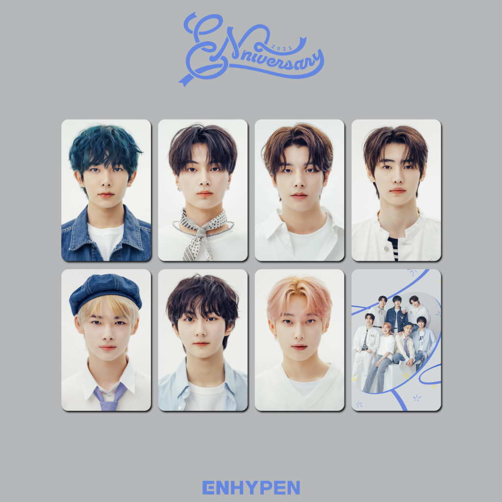 UNOFFICIAL PHOTOCARD ENHYPEN ENNIVERSARY