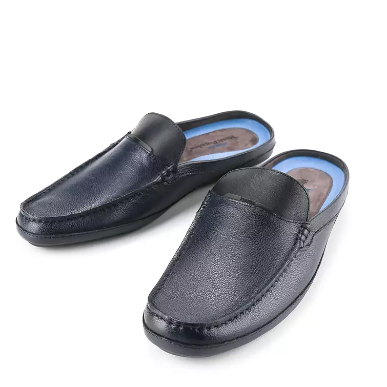 HM003 HUSH PUPPIES SEPATU SANDAL PRIA ORIGINAL SENDAL SLIP ON KULIT ASLI ORI