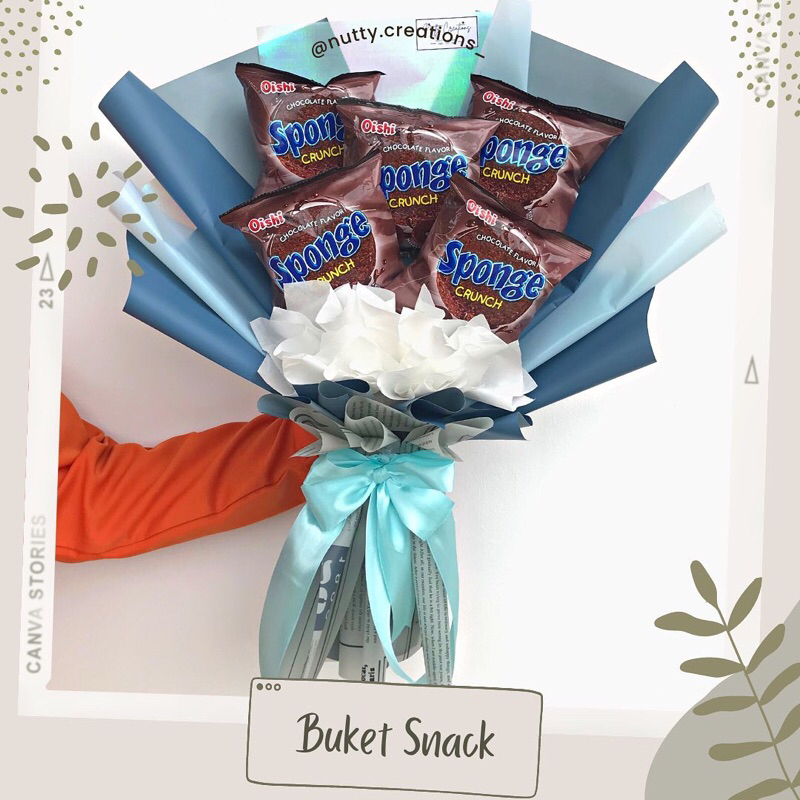 

Bucket snack sponge