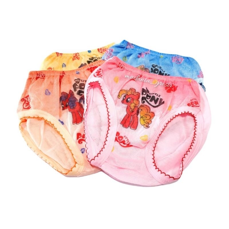GROSIR 12 PCS ( 1 LUSIN ) CELANA DALAM ANAK LIL PONY OB