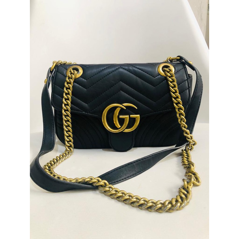 Tas gucci marmont kulit asli preloved