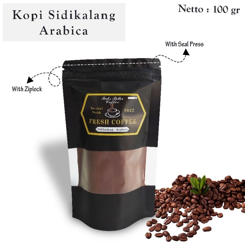 

Bubuk Kopi Arabika Sidikalang 100gram