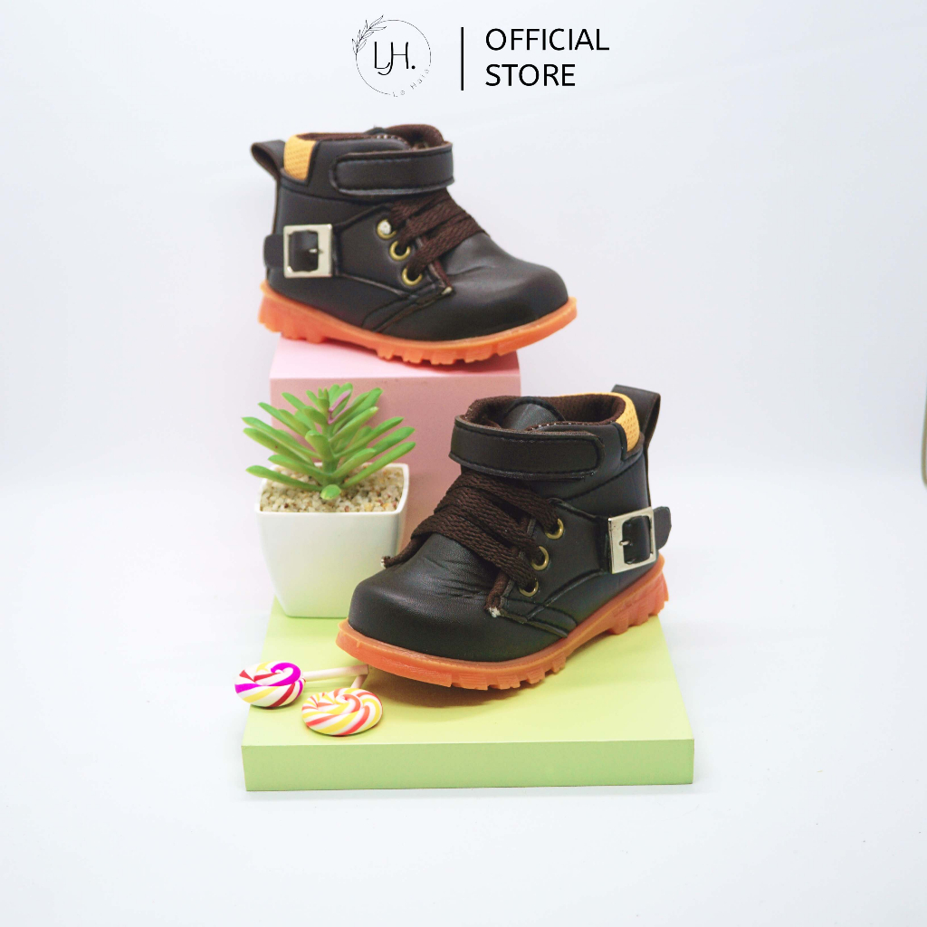 Le Haia Sepatu Boots Anak Bayi Balita/  Sepatu Bayi / Baby Shoes / Sepatu Bayi Laki-Laki / Alas Kaki