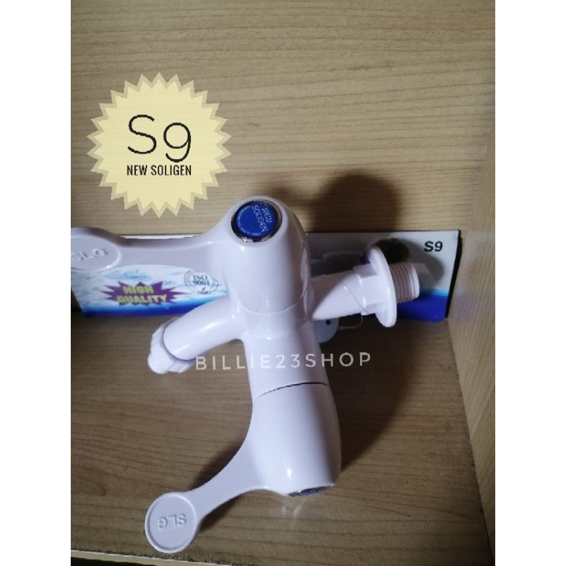 Kran Cabang PVC Shower New Soligen /Kran Shower Mandi/S9/S10/New Soligen