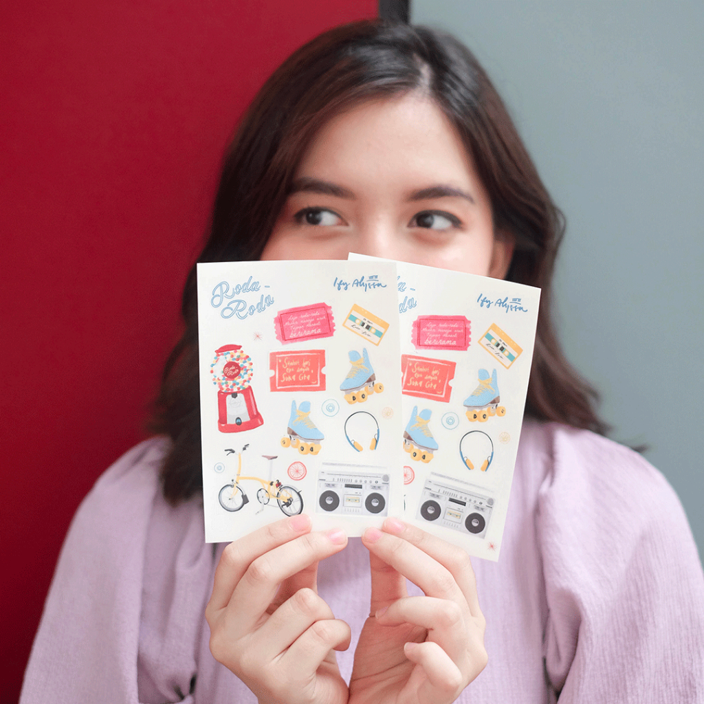 

‘Roda-Roda’ Stiker Pack / Stiker Lucu 'Roda-Roda' Ify Alyssa