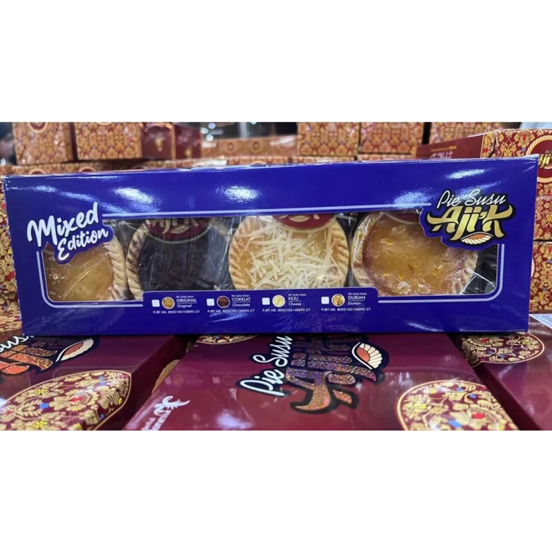 

Pie Susu Ajik Mix 4 Rasa