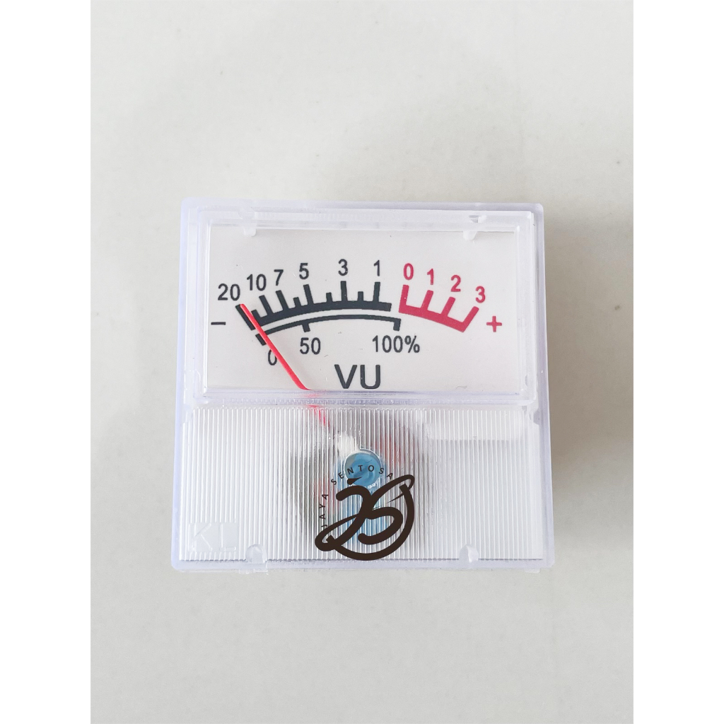 VU METER 4cm VU METER ANALOG 4X4CM PANEL METER 4cm X 4cm VU METER AC/DC UPS