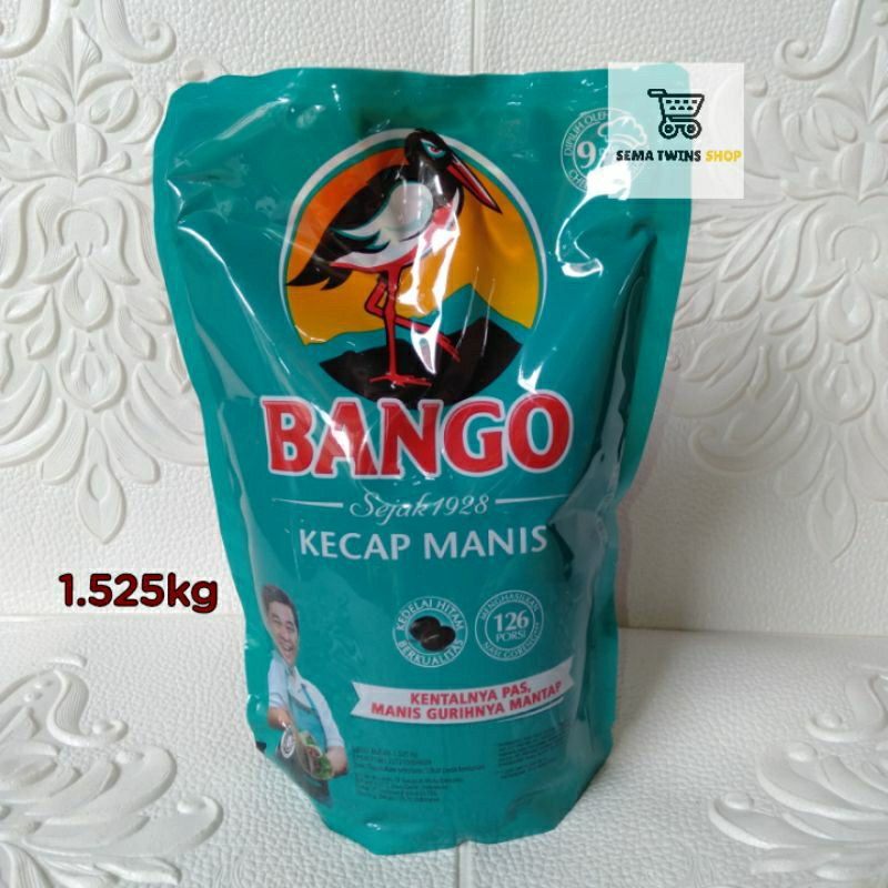 

KECAP BANGO REFILL 1.525 kg - Kecap Manis 1.6 kg