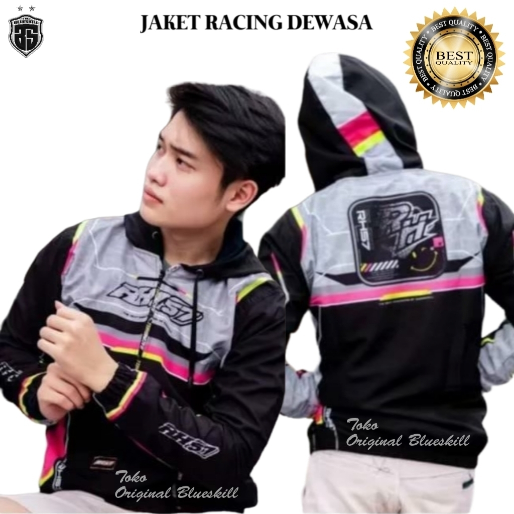 Jaket motor dewasa / jaket balap pria dan wanita / jaket olahraga / jaket racing terbaru