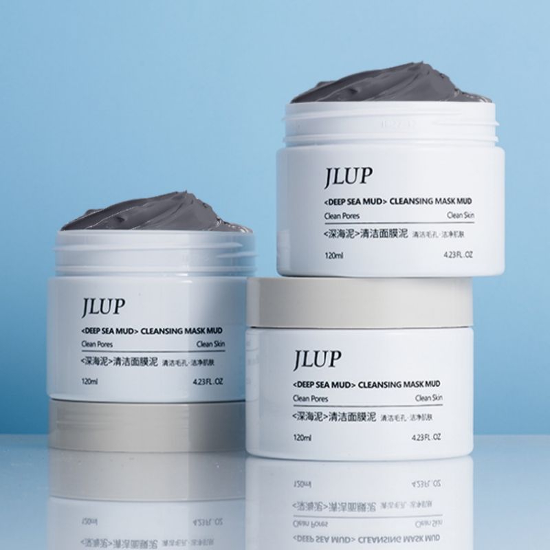 JLUP Original Deep Sea Mud Cleansing Nourish Skin Masker Wajah Rumput Laut 120ml