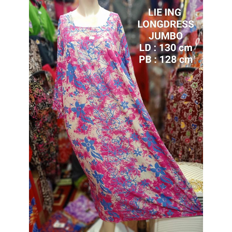 Daster Lie Ing Longdress Jumbo