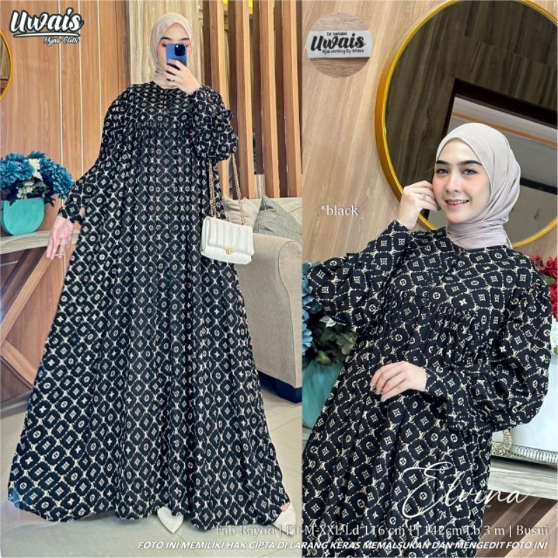 ELVIRA // DRESS WANITA // ORI BY UWAIS