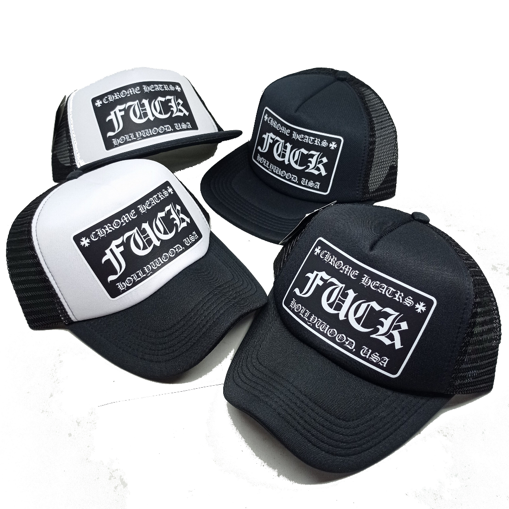 Topi Trucker Chrome Hearts F*CK