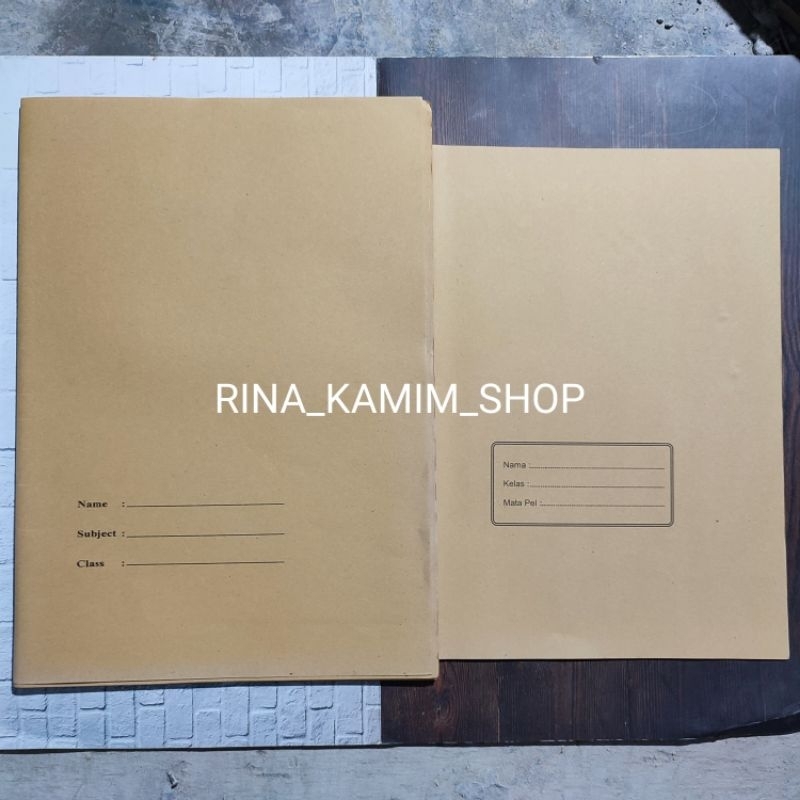 

Sampul buku tulis kertas samson/sampul coklat eceran