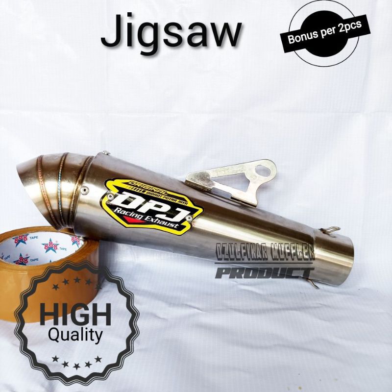 kenalpot dpj jiksaw ngker sarteng onli dm50mm