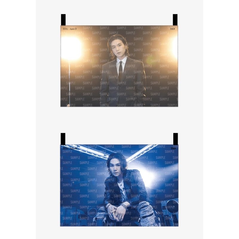 Official Merchandise Agust D Tour D-Day 'Fabric Poster' (READY STOCK)