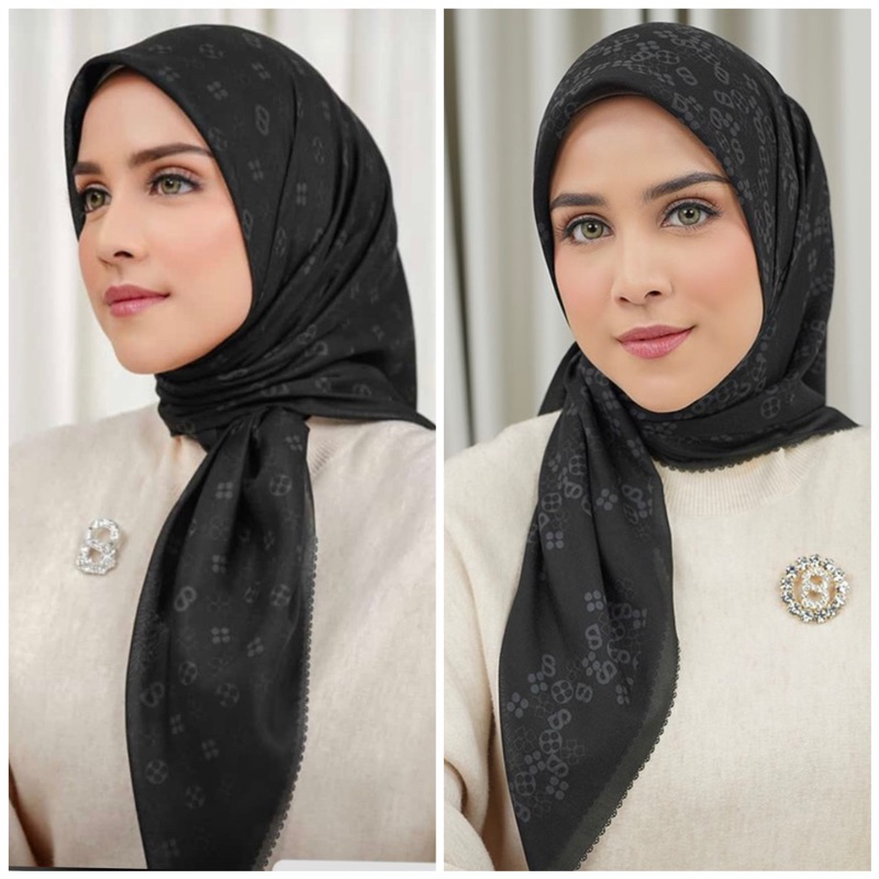 Buttonscarves Monogram Series