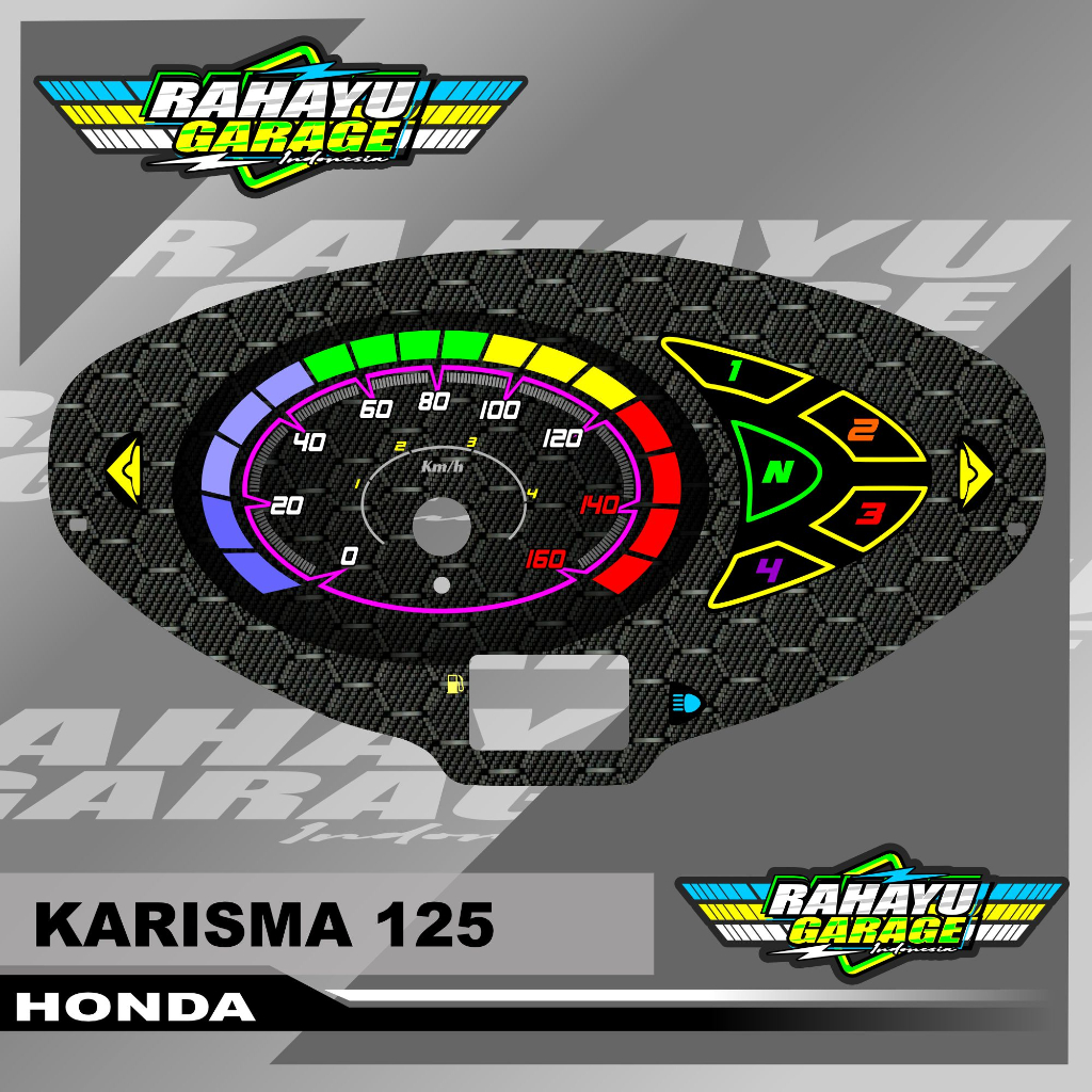 PANEL SPIDO METER KARISMA 125 SPEEDOMETER CUSTOM KARISMA 125