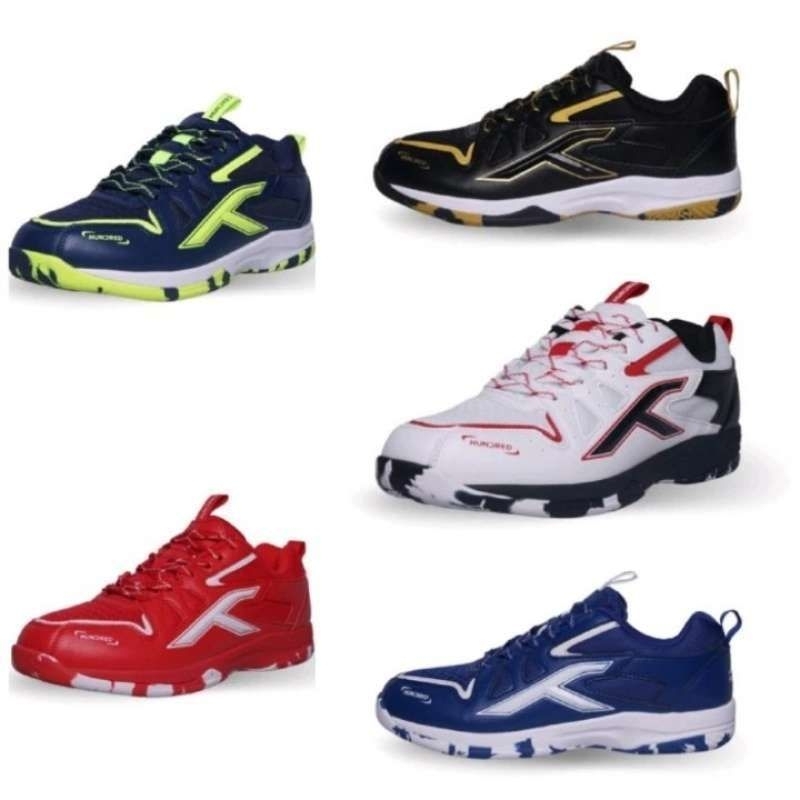 Sepatu Badminton Hundred HNDRD XOOM II Original