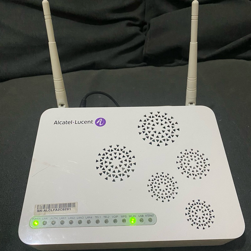 WiFi Router ONT Alcatel Lucent I-240-A untuk Access Point | FO| PPOE | VLAN I PO | Bridge Connection