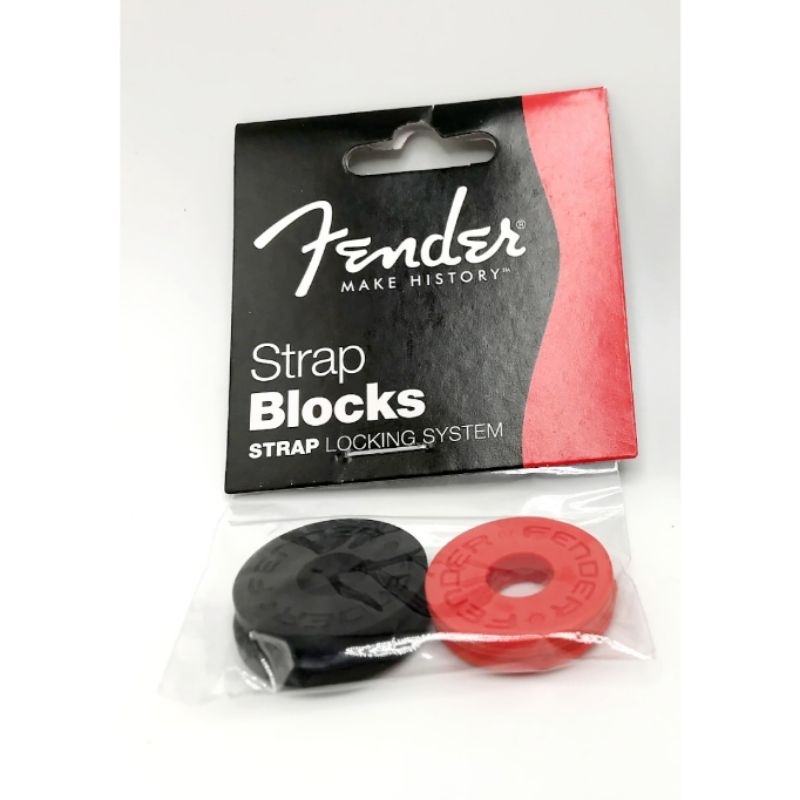 fender strap lock block gitar &amp; bass locking system original