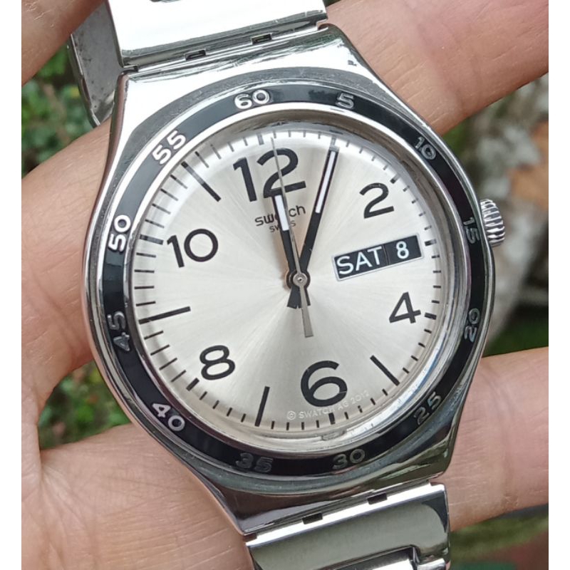 Swatch Irony Quartz AG 2012 Military Mulus