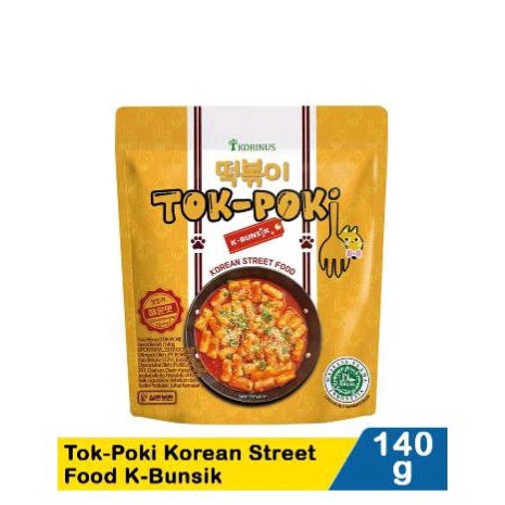 

Tok-poki korean street food K-bunsik 140 g